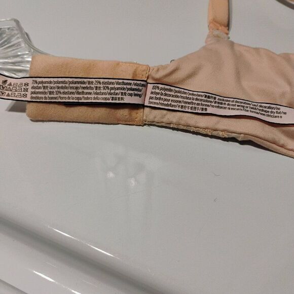 Victoria's Secret Bra Convertible Lightly Lined Full Cover Underwire Peach 34DD - Picture 12 of 16